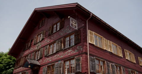 Traditional Austrian House Video stock 245212844