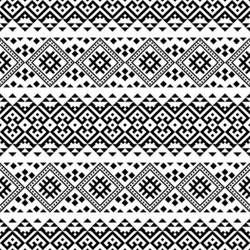 Traditional aztec pattern Stock Illustration