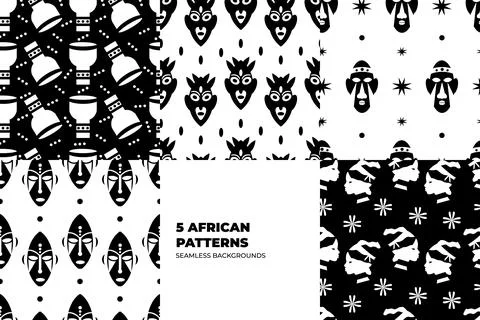 Traditional Background Set Stockillustratie