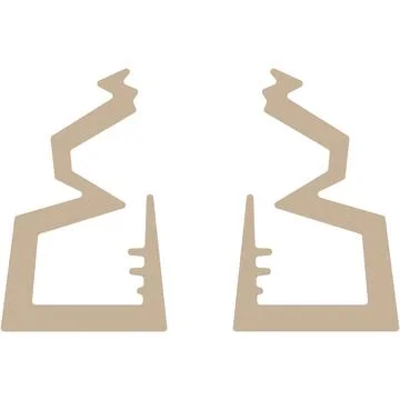 Traditional Balinese Split Gate Building Stock Illustration