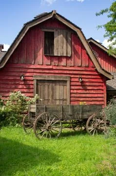 Traditional barn Foto stock