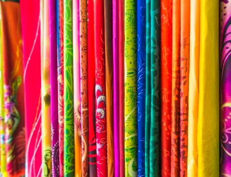 Traditional batik Stock Photos
