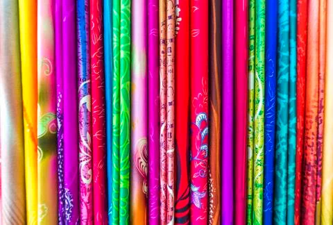 Traditional batik Stock Photos