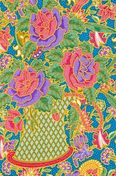 Traditional batik sarong pattern background 스톡 사진