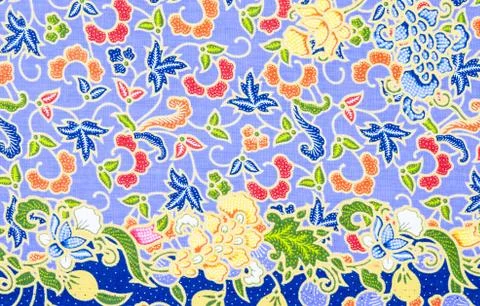 Traditional batik sarong pattern. 스톡 사진