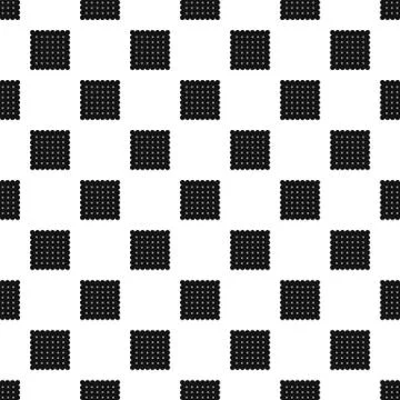 Traditional biscuit pattern seamless Stock Illustration