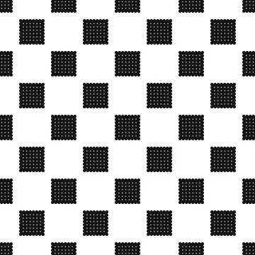Traditional biscuit pattern seamless Stock Illustration