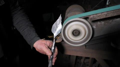 Traditional blacksmith Vídeo Stock 143032809