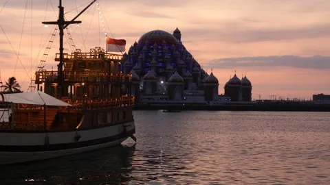 Traditional boat (2) Stock Footage 325600756