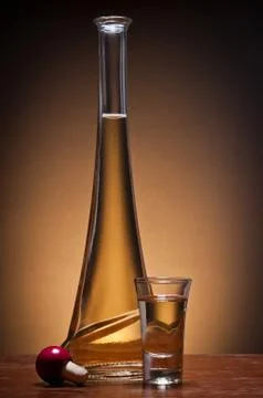 Traditional brandy Stock Photos