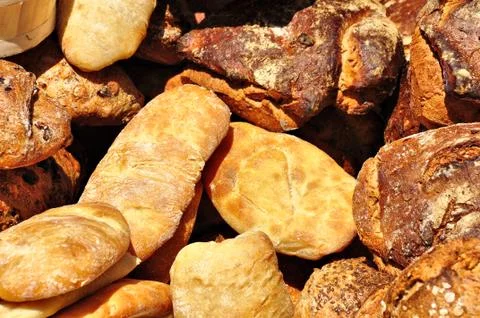 TRADITIONAL BREAD 1 스톡 사진