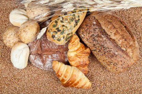 Traditional bread Stock Photos