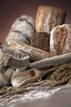 Traditional bread Foto stock