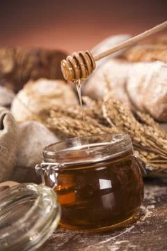 Traditional bread Stock Photos