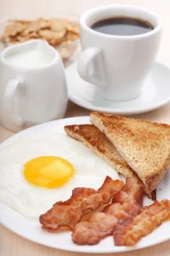 Traditional breakfast Stock Photos