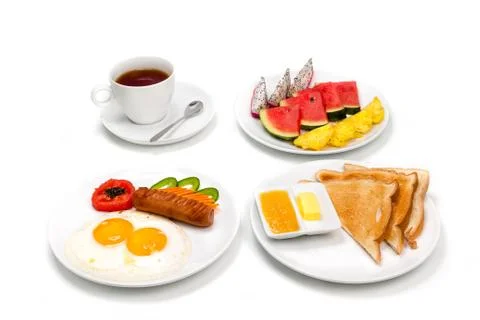 Traditional breakfast Stock Photos