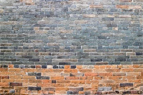Traditional bricks wall Stock Photos