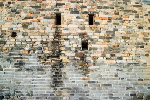 Traditional bricks wall Stock Photos