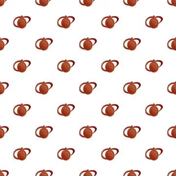 Traditional brown leather loop accessory pattern background Stock Illustration