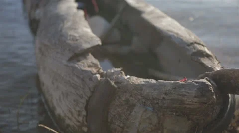 Traditional Canoe Video stock 24672773