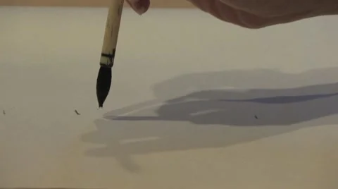Traditional Chinese calligraphy Stock Footage 45987244