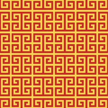 Traditional of Chinese Seamless Pattern Stock Illustration