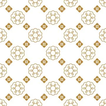 Traditional chinese vector seamless patterns for new year greeting card. Stock Illustration