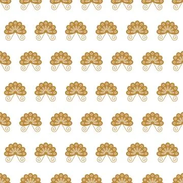 Traditional chinese vector seamless patterns for new year greeting card. Illustrazione stock