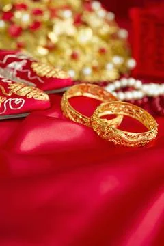  Traditional Chinese wedding elements Beijing China Copyright: xLianxFeix ... Fotos Stock