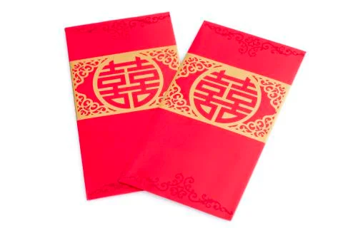 Traditional Chinese wedding elements 스톡 사진