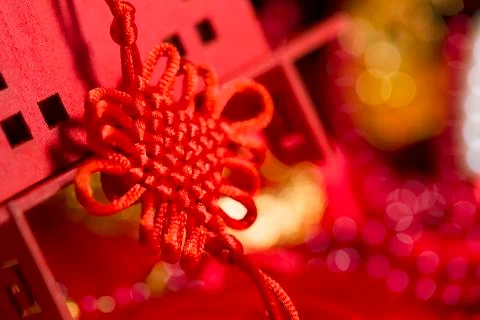 Traditional Chinese wedding elements Stock Photos