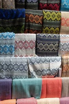 Traditional cloths Stock Photos
