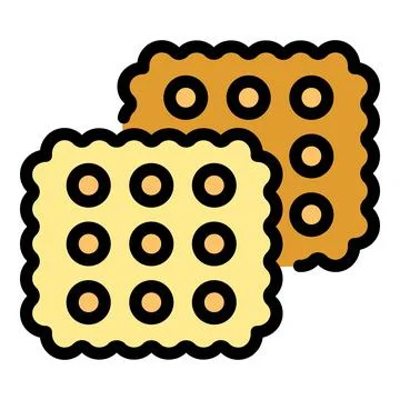 Traditional cracker icon vector flat イラスト素材