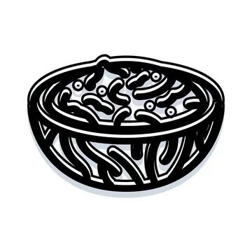 Traditional cuisine dish concept vector illustration Stock Illustration