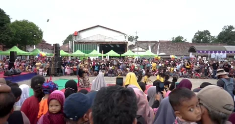Traditional dance performance at the opening ceremony of the Creative Stock Footage 208273455