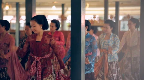 Traditional dances on the island of Java Video stock 49955803