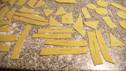 Traditional dessert - handmade preparing Stock Footage 85215419