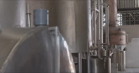 Traditional Distillery Tequila. Stock Footage 246329422