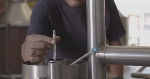 Traditional Distillery Tequila. Video stock 246330802