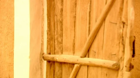A traditional door. Stock Footage 120056703