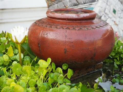 A Traditional Earthen Pot Stock Photos