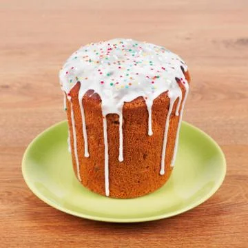 Traditional Easter Cake Stock Photos