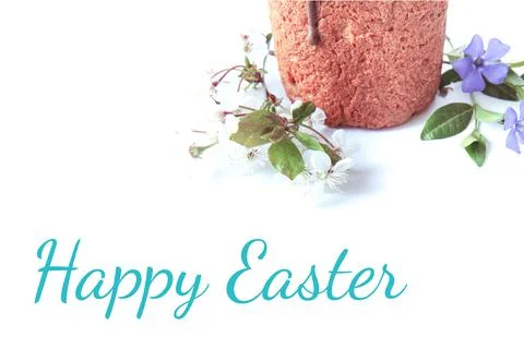 Traditional Easter cake Stock Photos