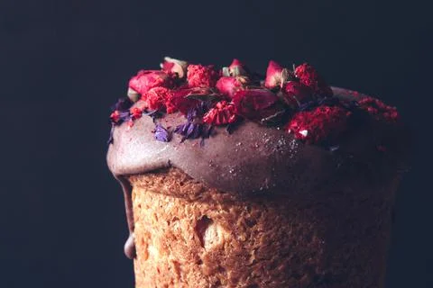 Traditional Easter cake Stock Photos