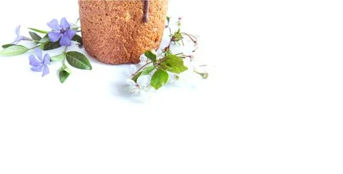 Traditional Easter cake Stock Photos