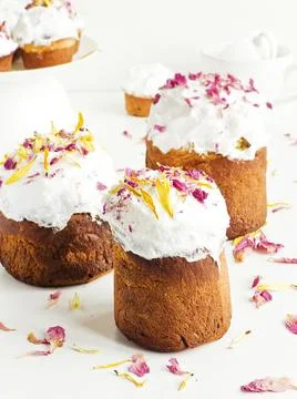 Traditional Easter cake Stock Photos