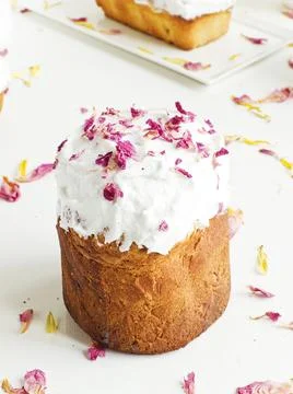 Traditional Easter cake Stock Photos