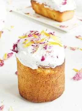 Traditional Easter cake Stock Photos