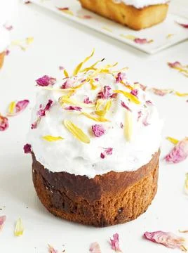 Traditional Easter cake Stock Photos