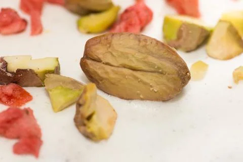 Traditional Easter dinner or brunch with cake. Stock Photos